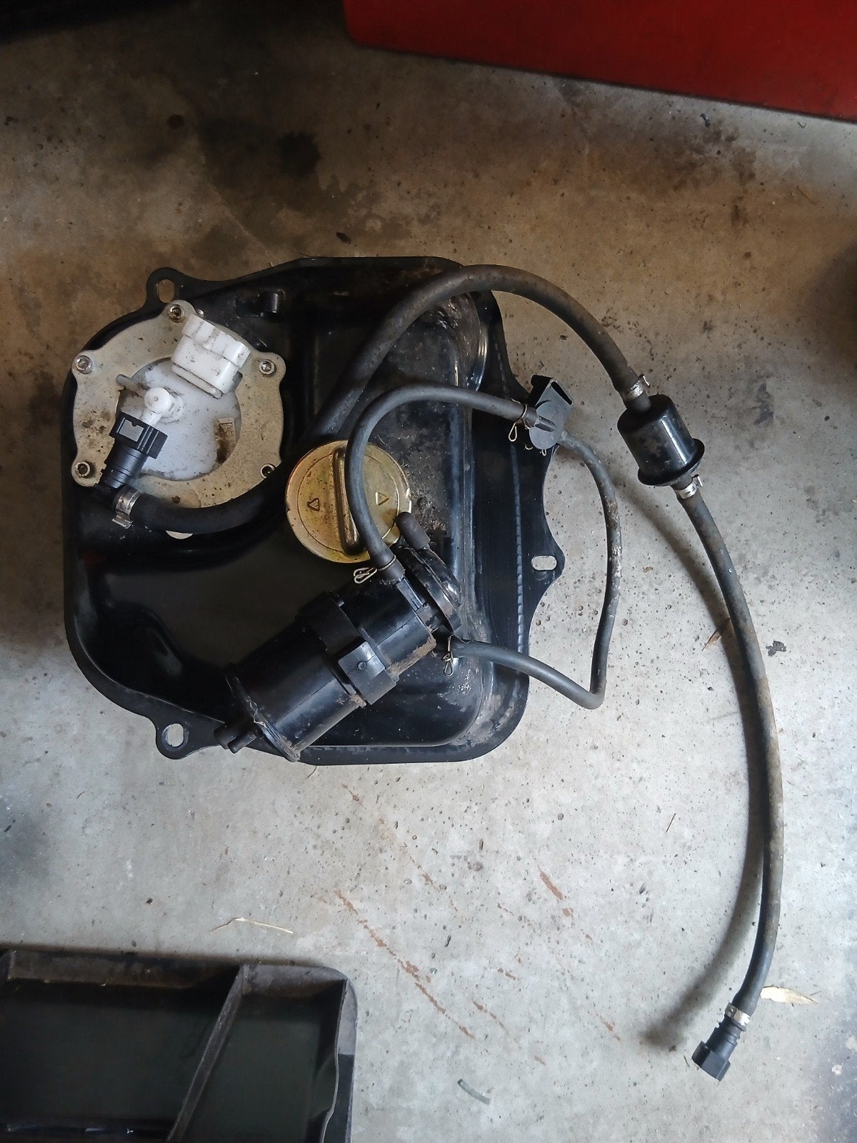 la souris sourini tank met vlotter, Ophalen of Verzenden, Gebruikt, Tank, Overige merken