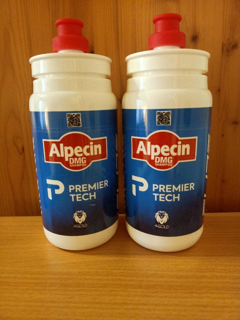 2 bidons Alpecin-Premier Tech - Mathieu van der Poel, Ophalen of Verzenden, Overige typen
