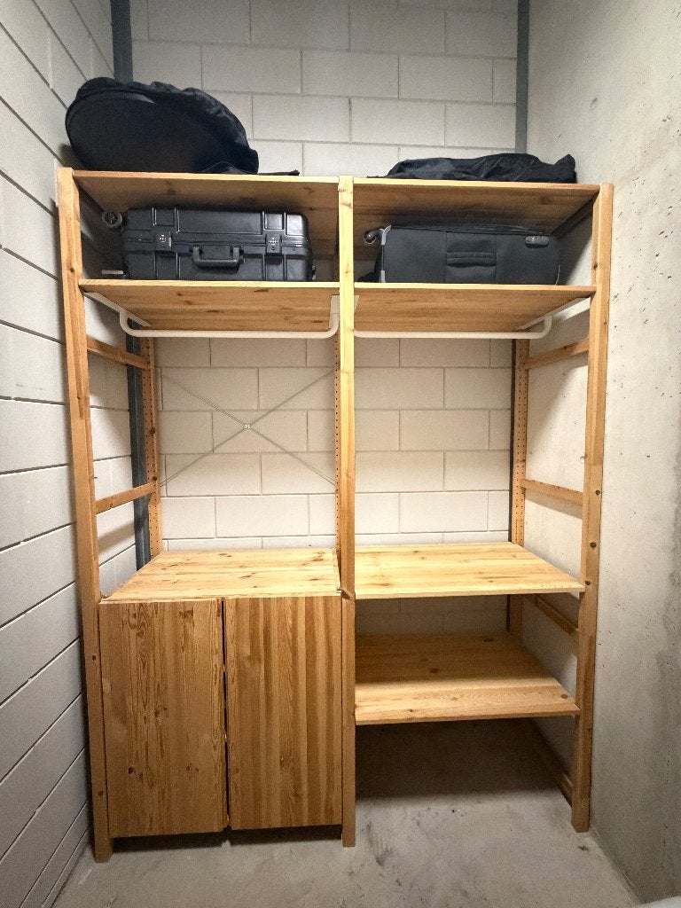 Ikea IVAR kledingkast, Ophalen, Met plank(en), Gebruikt, 200 cm of meer