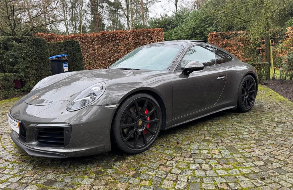 Porsche 911 3.0 Carrera 4S Coupe AUT 2016 Grijs, Auto's, 4 stoelen, Vierwielaandrijving, 420 pk, Coupé