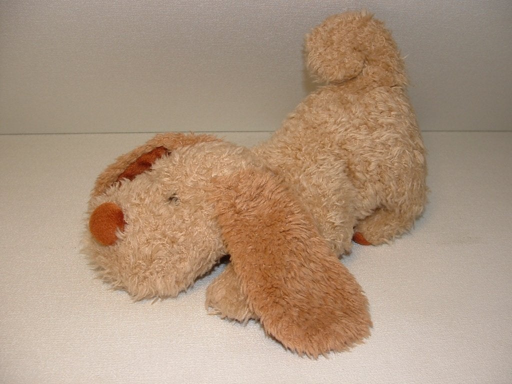HAPPY HORSE HOND LANGHARIGE KRULLERIGE BADSTOF BEIGE, Kinderen en Baby's, Ophalen of Verzenden, Nieuw, Overige typen
