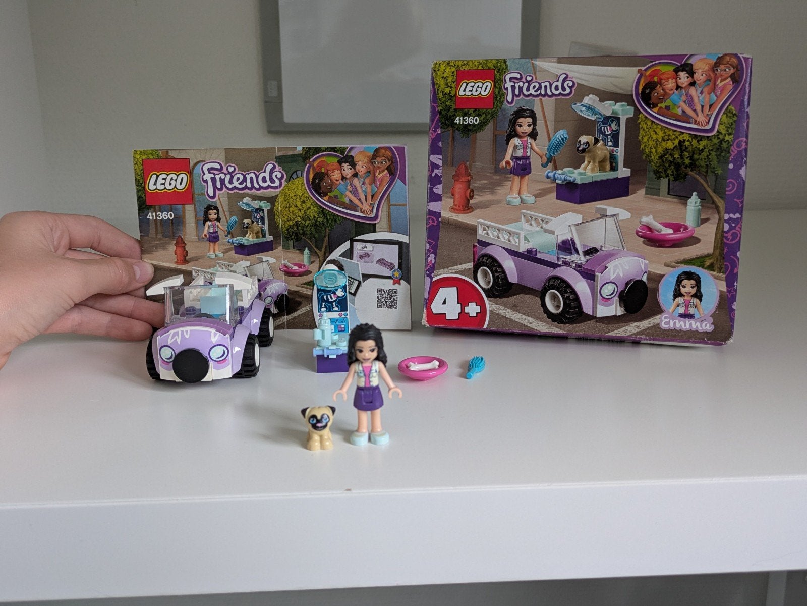 Lego Friends, Emma's Mobile Vet Clinic 41360, Ophalen, Zo goed als nieuw