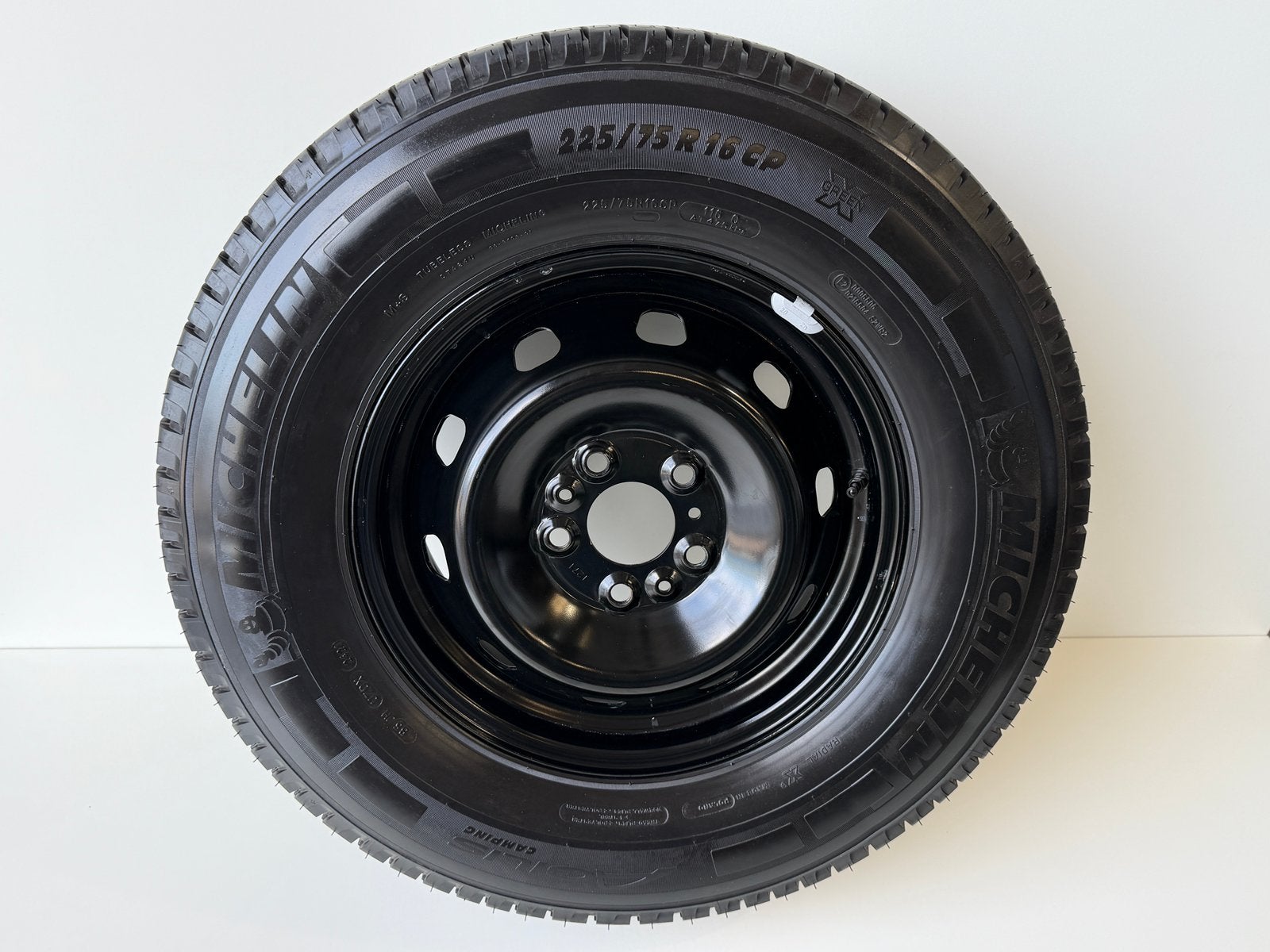 RESERVEWIEL 16” Camper 5X118, 225/75/16 Ducato-Jumper-Boxer, 16 inch, Banden en Velgen, Ophalen of Verzenden, Bestelwagen
