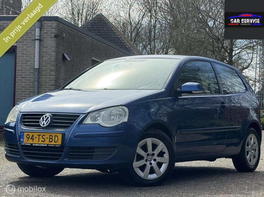 Volkswagen Polo 1.2 Optive/NAP/LMV/APK/2007, Auto's, Voorwielaandrijving, Blauw, 1198 cc, Origineel Nederlands