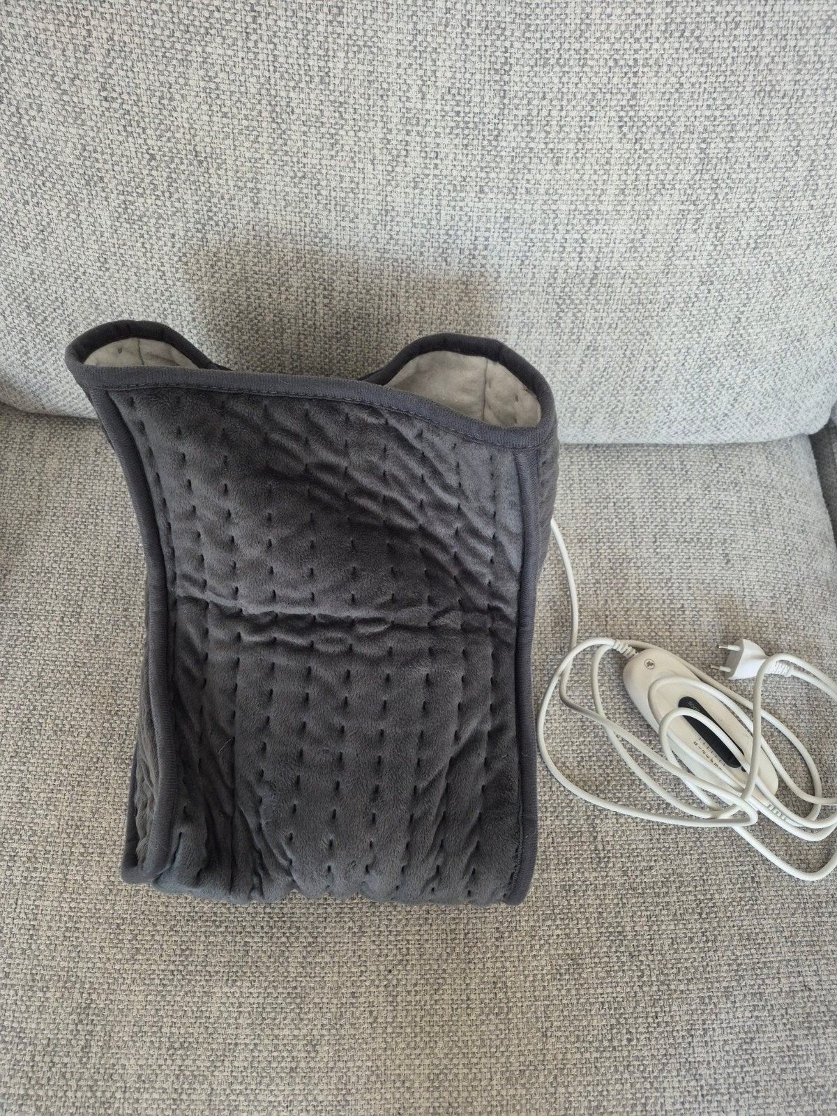 Elektrische voetenwarmer - Grijs en comfortabel, Ophalen, Zo goed als nieuw, Hand- en Voetverzorging