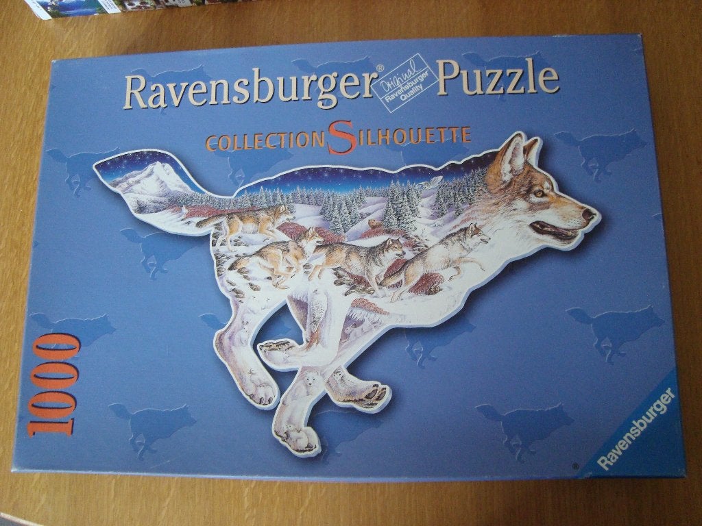 Ravensburger collection silhouette puzzel, Ophalen of Verzenden, 500 t/m 1500 stukjes, Zo goed als nieuw, Legpuzzel