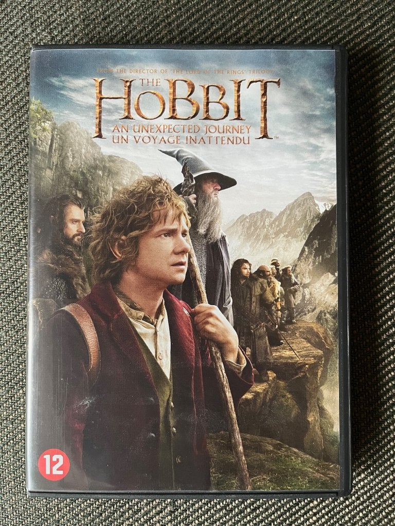 DVD The Hobbit - An unexpected Journey. (DVD) ~ Deel 1 ~, Vanaf 12 jaar, Ophalen of Verzenden, Zo goed als nieuw, Actie