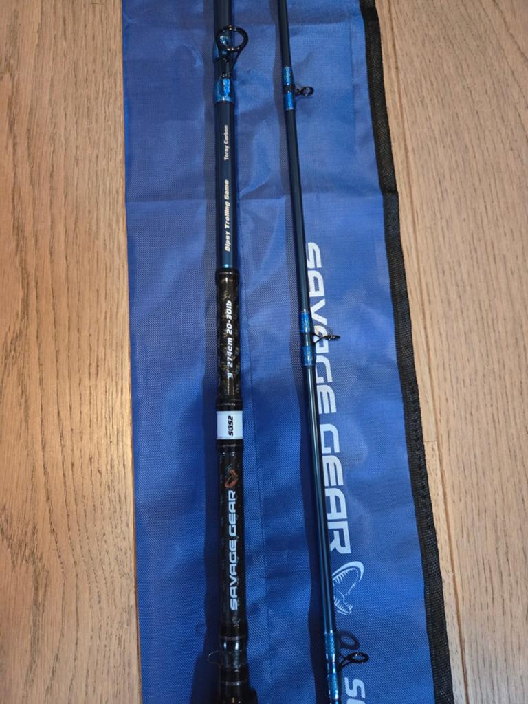 Savage gear sgs2 dipsy trolling game 20-30lb parabolic, Ophalen of Verzenden, Nieuw, Werphengel