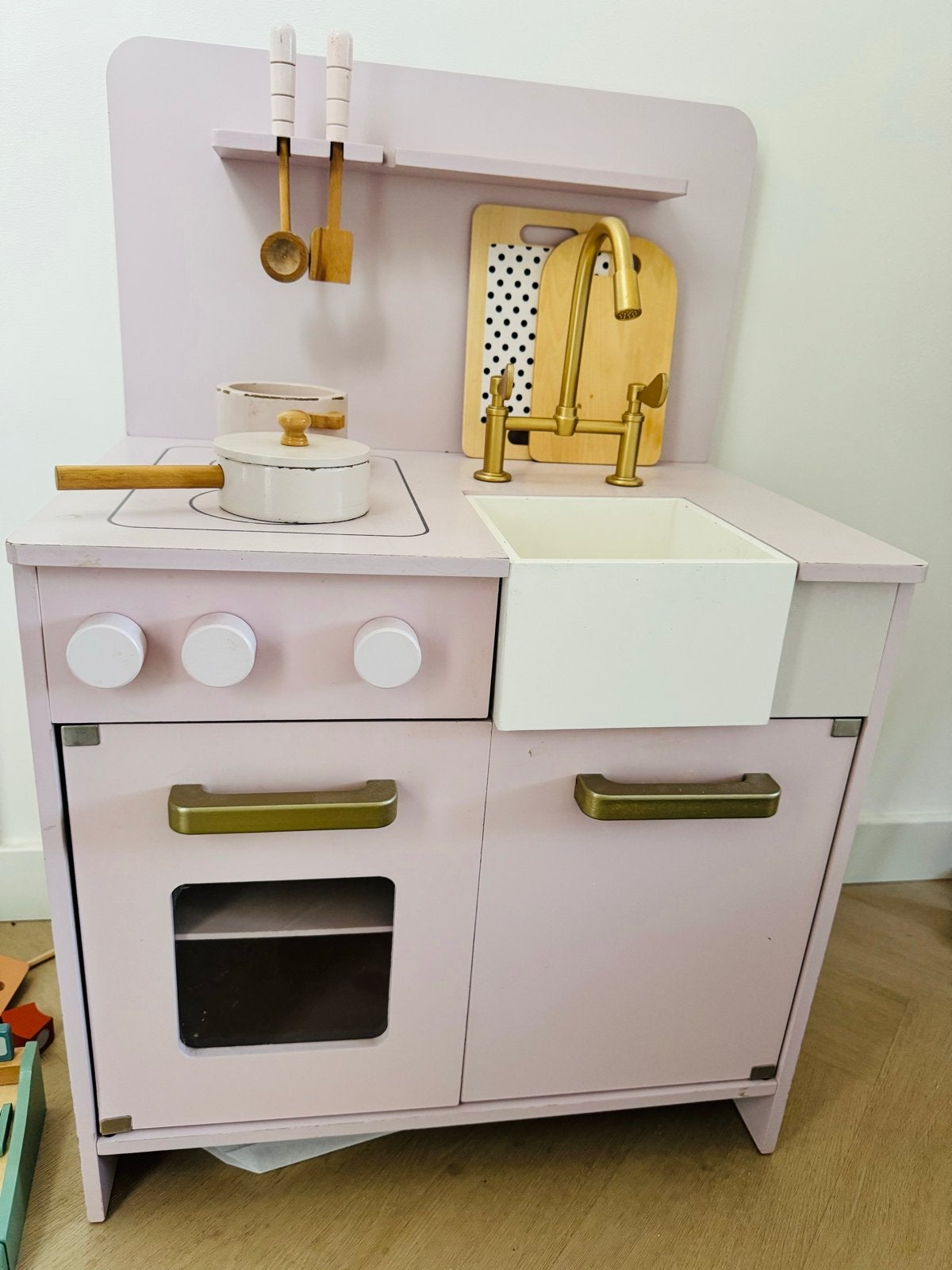 Petit Amelie Speelkeuken met Little Dutch accessoires, Ophalen of Verzenden, Zo goed als nieuw, Hout, Speelkeuken