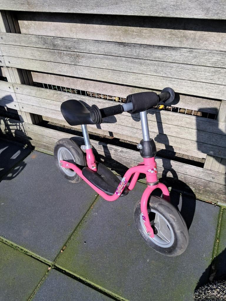 Pucky loopfiets roze, Ophalen, Gebruikt