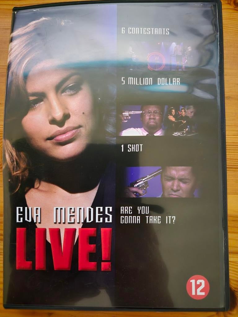Eva Mendes Live! DVD - Spannend drama, Vanaf 12 jaar, Ophalen of Verzenden, Zo goed als nieuw, Drama