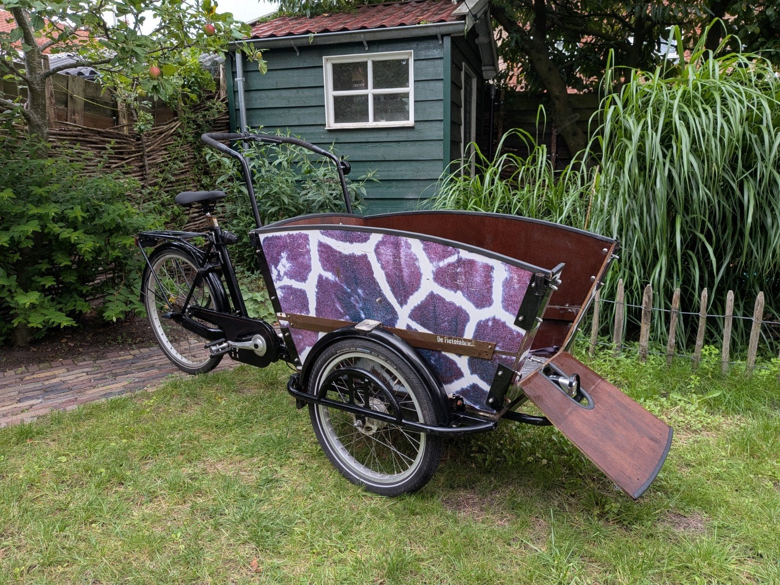 Bakfiets voor (grote) hond(en), 5 versnellingen, deurtje, Ophalen, Terugtraprem, Gebruikt, Goederen