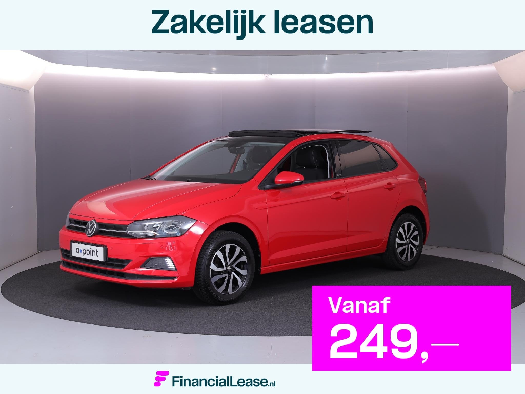 Volkswagen Polo 1.0 TSI Comfortline 95 PK | Panorama dak | N, 12 maanden, Gebruikt, Bedrijf, Handgeschakeld