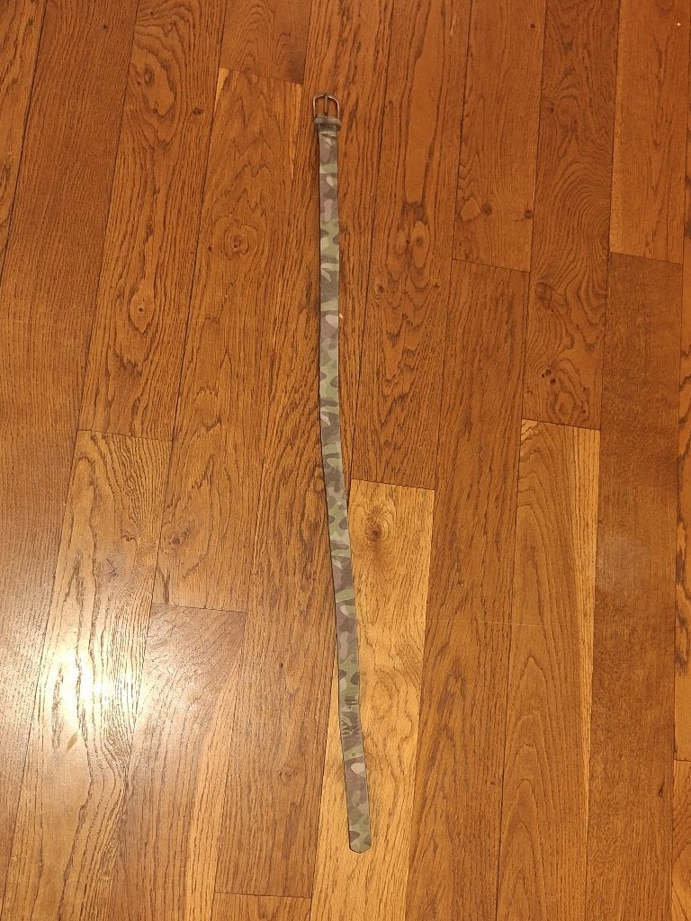 Riem legerprint, 75 cm, Ophalen of Verzenden, Zo goed als nieuw, Riem, Groen