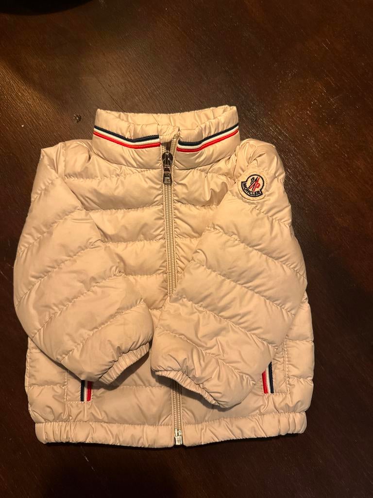 Moncler baby jasje - Zo goed als nieuw, Ophalen, Zo goed als nieuw, Jongetje of Meisje