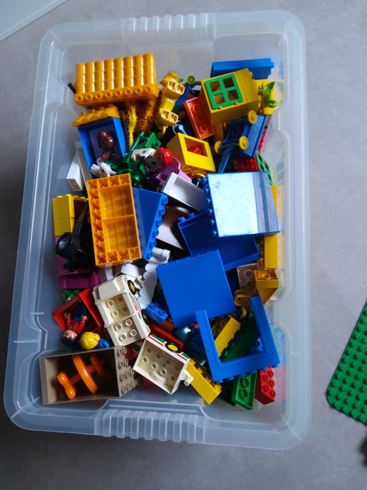 Duplo varia met bouwplaten, Ophalen of Verzenden, Zo goed als nieuw
