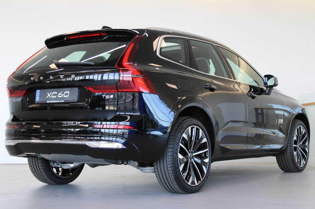Volvo XC60 T6 350PK Ultra Bright, Gebruikt, 4 cilinders, 24 maanden, Zwart