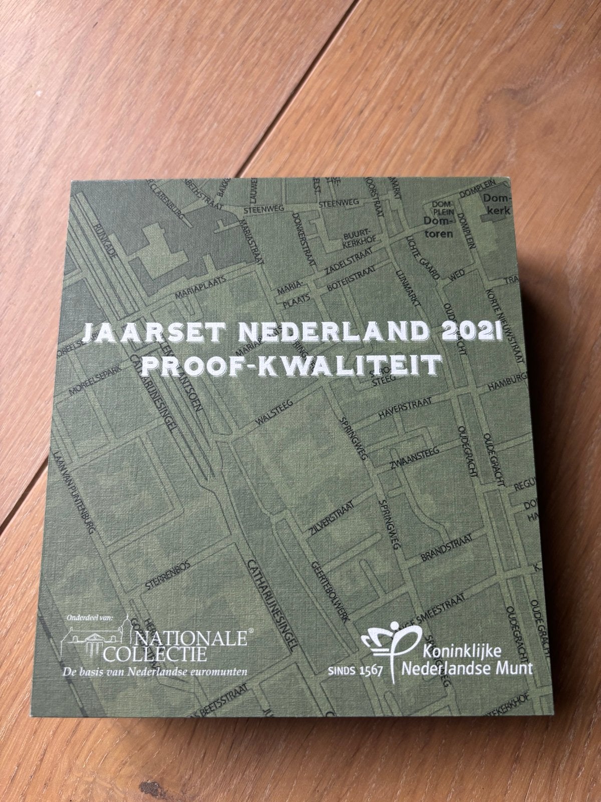 Jaarset Nederland 2021 Proof-kwaliteit - Utrecht, Postzegels en Munten, Verzenden, Koningin Beatrix, Euro's, Setje