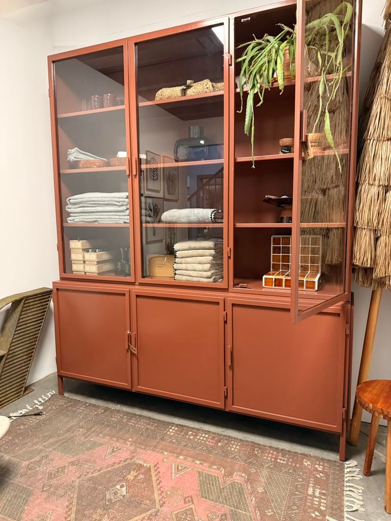 Garland 6 deurs New Routz in terra, model winkel, 200 cm of meer, Nieuw, 200 cm of meer, Metaal