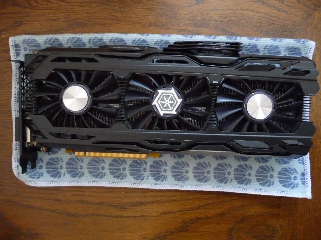 Inno3D GeForce GTX 1070 Ti iChill X4 compleet in doos, Computers en Software, PCI-Express 3, HDMI, Ophalen of Verzenden, Nvidia