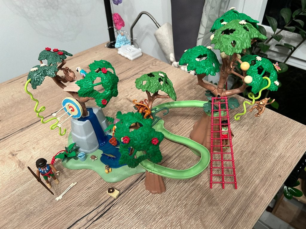 Playmobil 71142 Tropische jungle speeltuin, Ophalen of Verzenden, Zo goed als nieuw