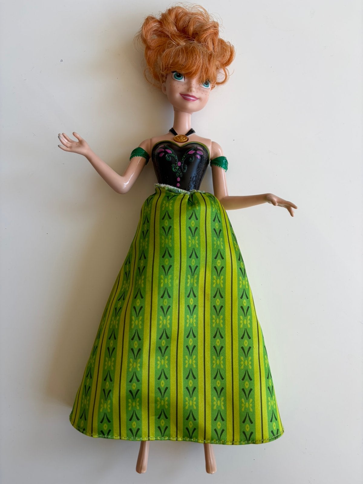 Mattel Disney Frozen zingende Anna, Ophalen of Verzenden, Gebruikt, Pop