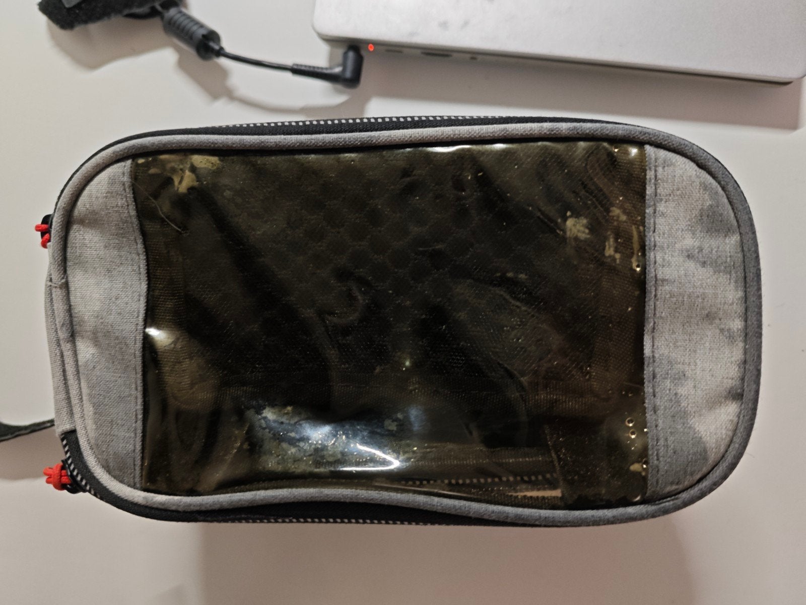 Fietstas voor stuur/frame met telefoonvak, Ophalen of Verzenden, Gebruikt, Onbekend