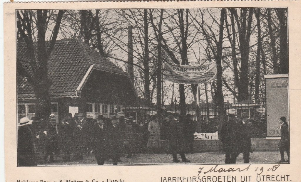 utrecht- jaarbeursgroeten, Ophalen of Verzenden, Voor 1920, Utrecht