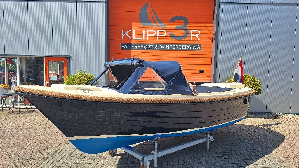 Frisse Oud Huijzer 560 | zgan Tohatsu 15pk EFi | XXL-Zondek!, Watersport en Boten, Sloepen, Zo goed als nieuw, Overige typen, Oud Huijzer