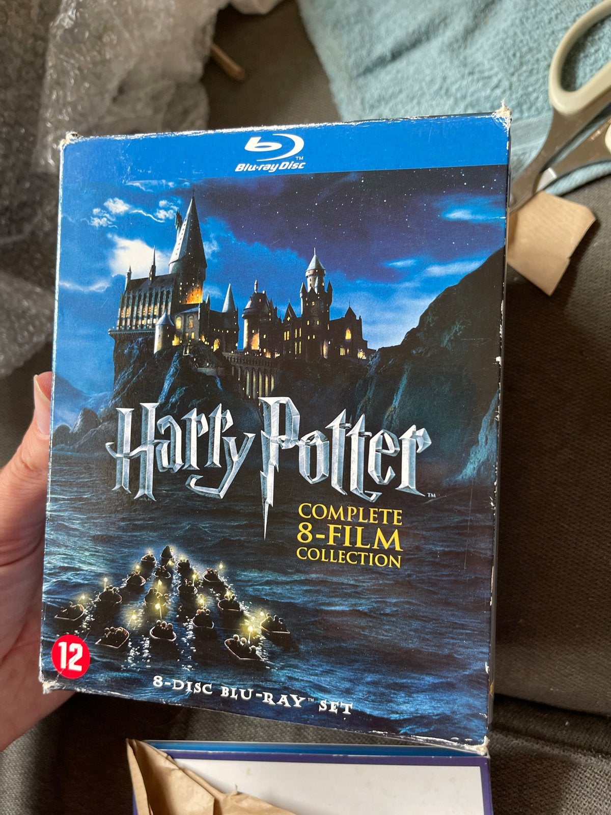 Harry Potter Complete 8-Film Collection Blu-ray Boxset, Cd's en Dvd's, Blu-ray, Avontuur, Nederlands, Boxset, Ophalen of Verzenden