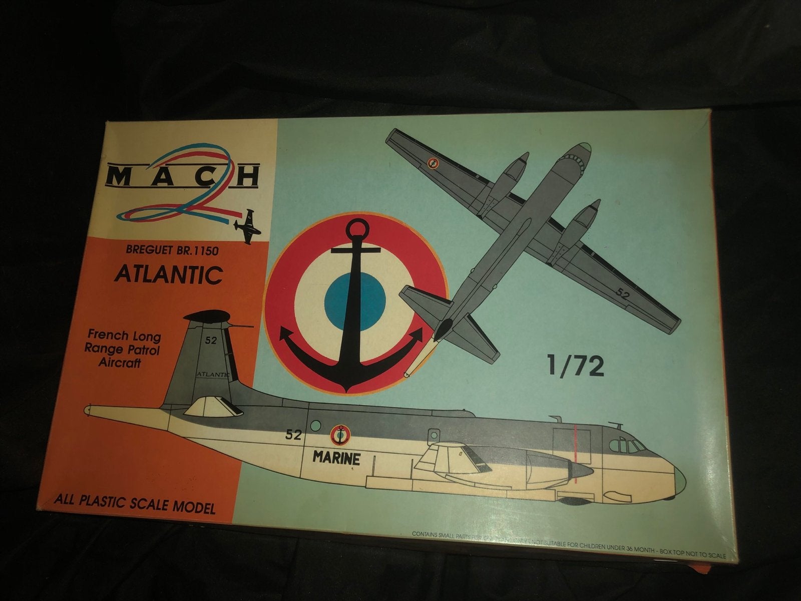 Mach 2 Breguet BR.1150 Atlantic schaalmodel 1/72, Overige merken, 1:72 tot 1:144, Nieuw, Ophalen of Verzenden