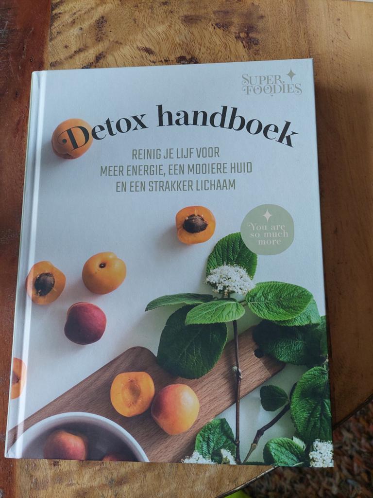 Detox handboek: Reinig je lijf voor meer energie, Ophalen of Verzenden, Zo goed als nieuw, Gezondheid en Conditie, Super Foodies