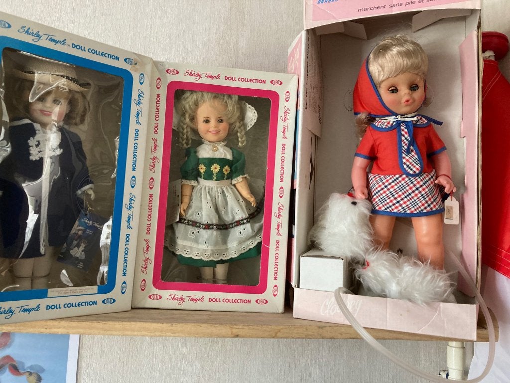 Shirley Temple poppen in originele doos, Verzenden