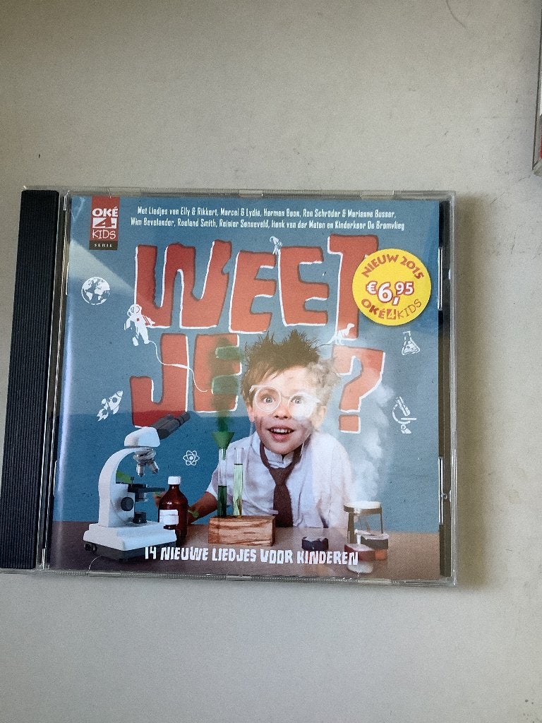 Weet je? 14 nieuwe liedjes voor kinderen o.a.Elly & Rikkert., Cd's en Dvd's, Cd's | Kinderen en Jeugd, Ophalen of Verzenden, Zo goed als nieuw