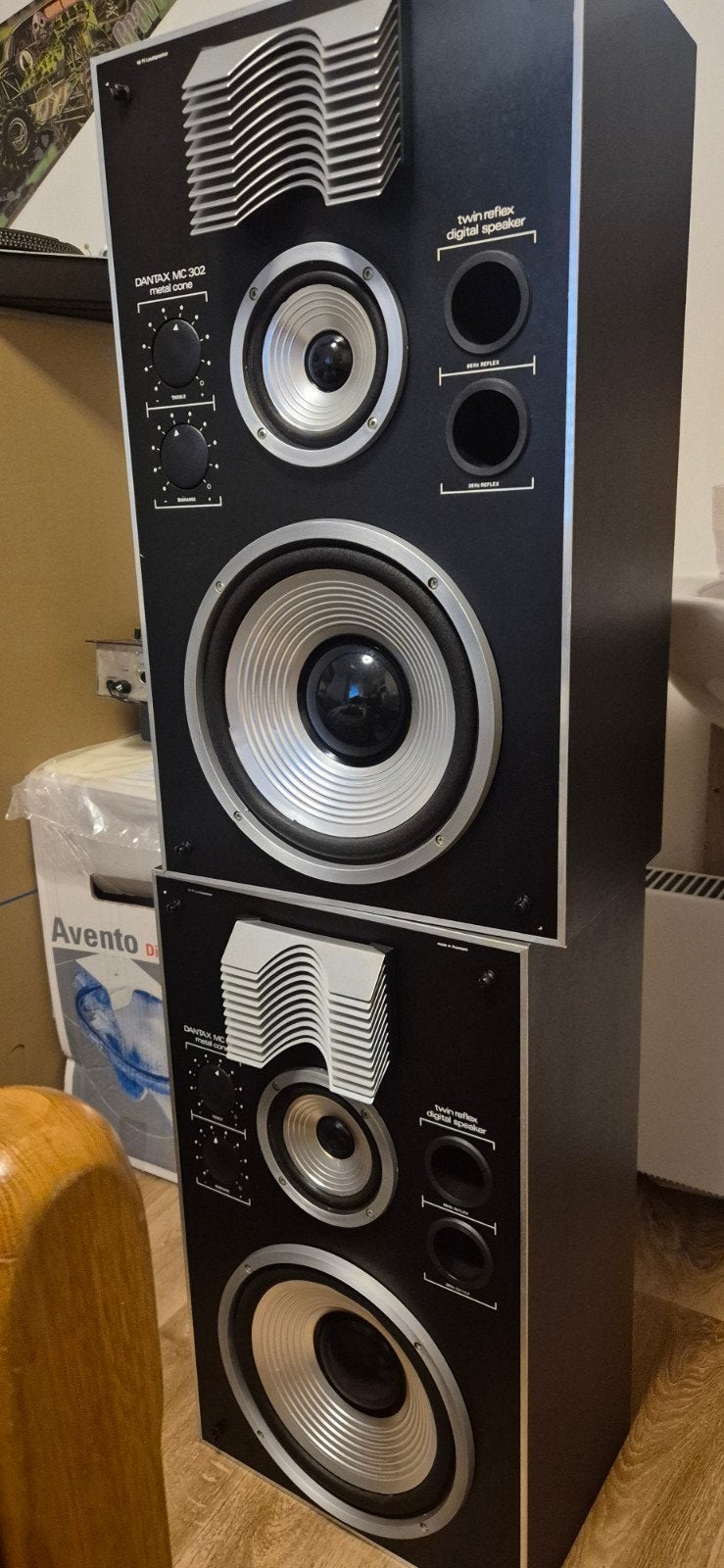 Vintage speakers Dantax MC 302  izgst, Audio, Tv en Foto, Luidsprekers, Ophalen, Overige merken