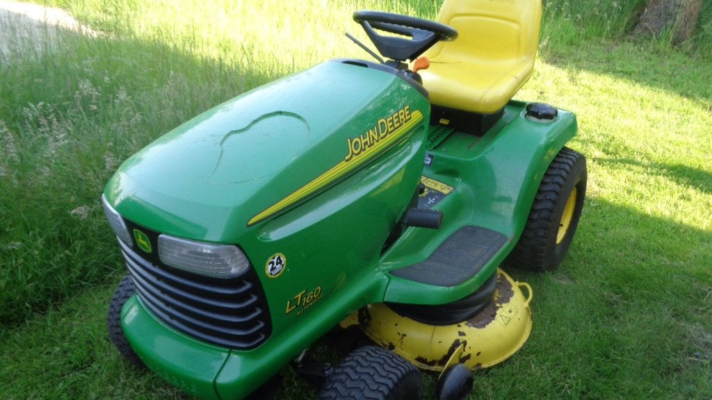 1x gebruikte john deere lt160  met beetje werk, Gebruikt, Ophalen, John Deere, John deere