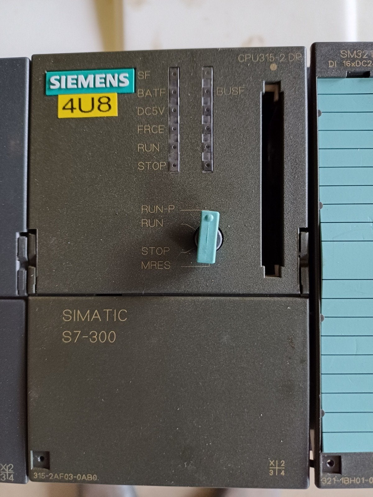 siemens simatic s- 7 - 300 dc 24 volt, Ophalen of Verzenden, Gebruikt