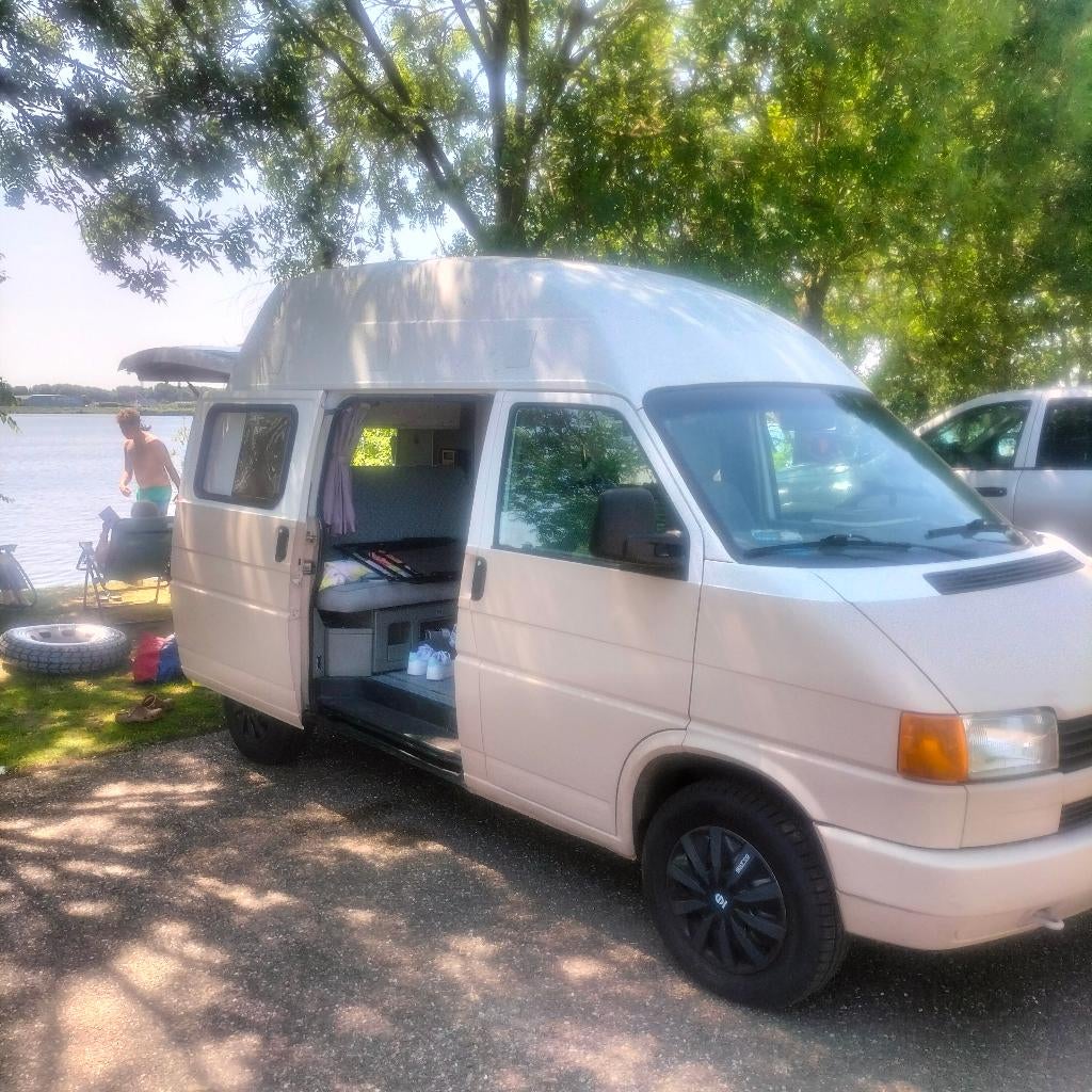 camperbus vw transporter westfalia, Chemisch toilet, Reservewiel, Volkswagen, Tot en met 2