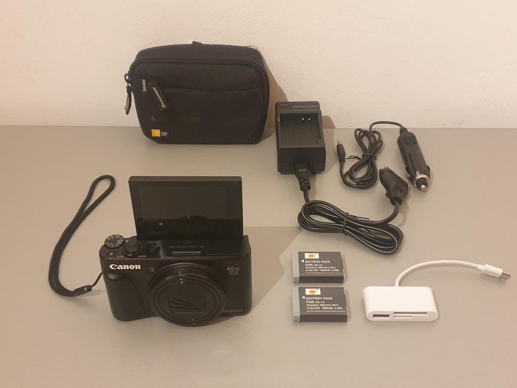 Canon PowerShot SX740, Audio, Tv en Foto, Fotocamera's Digitaal, Ophalen, Zo goed als nieuw, Canon, 8 keer of meer
