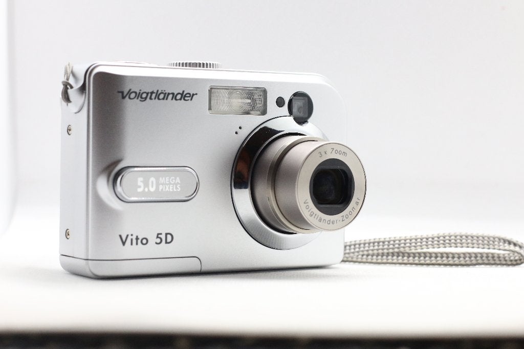 Voigtlander Vito 5D, Audio, Tv en Foto, Fotocamera's Digitaal, Ingebouwde flitser, Gebruikt, Ophalen of Verzenden, Compactcamera