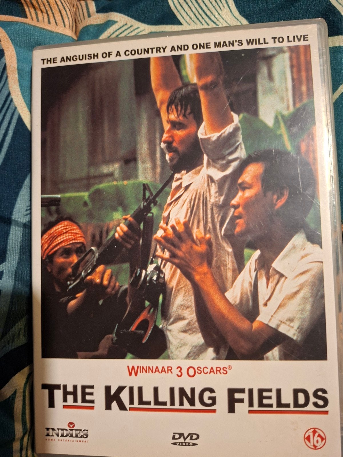 The Killing Fields DVD, Engels, Vanaf 16 jaar, Waargebeurd drama, Nederlands