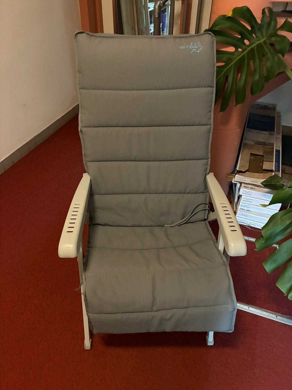 Camping stoelen Dukdalf met zitjes prijs v de set v 2, Ophalen, Zo goed als nieuw, Campingstoel