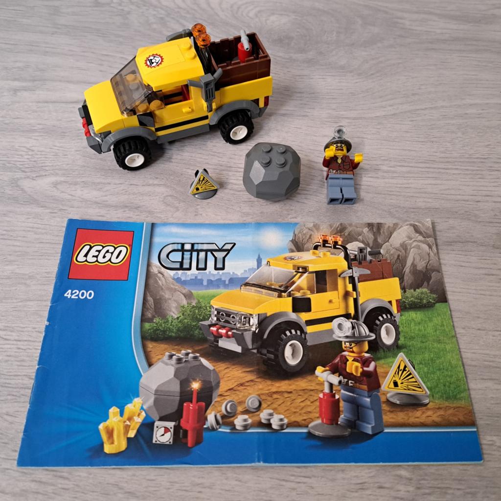 Lego city Mijnbouw 4200, Kinderen en Baby's, Speelgoed | Duplo en Lego, Lego, Ophalen of Verzenden, Compleet, Complete set