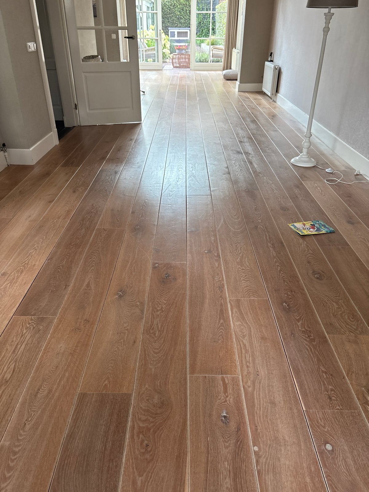 Eiken Houten vloer, Ophalen, Gebruikt, Vloerdelen of -planken, 10 m² of meer