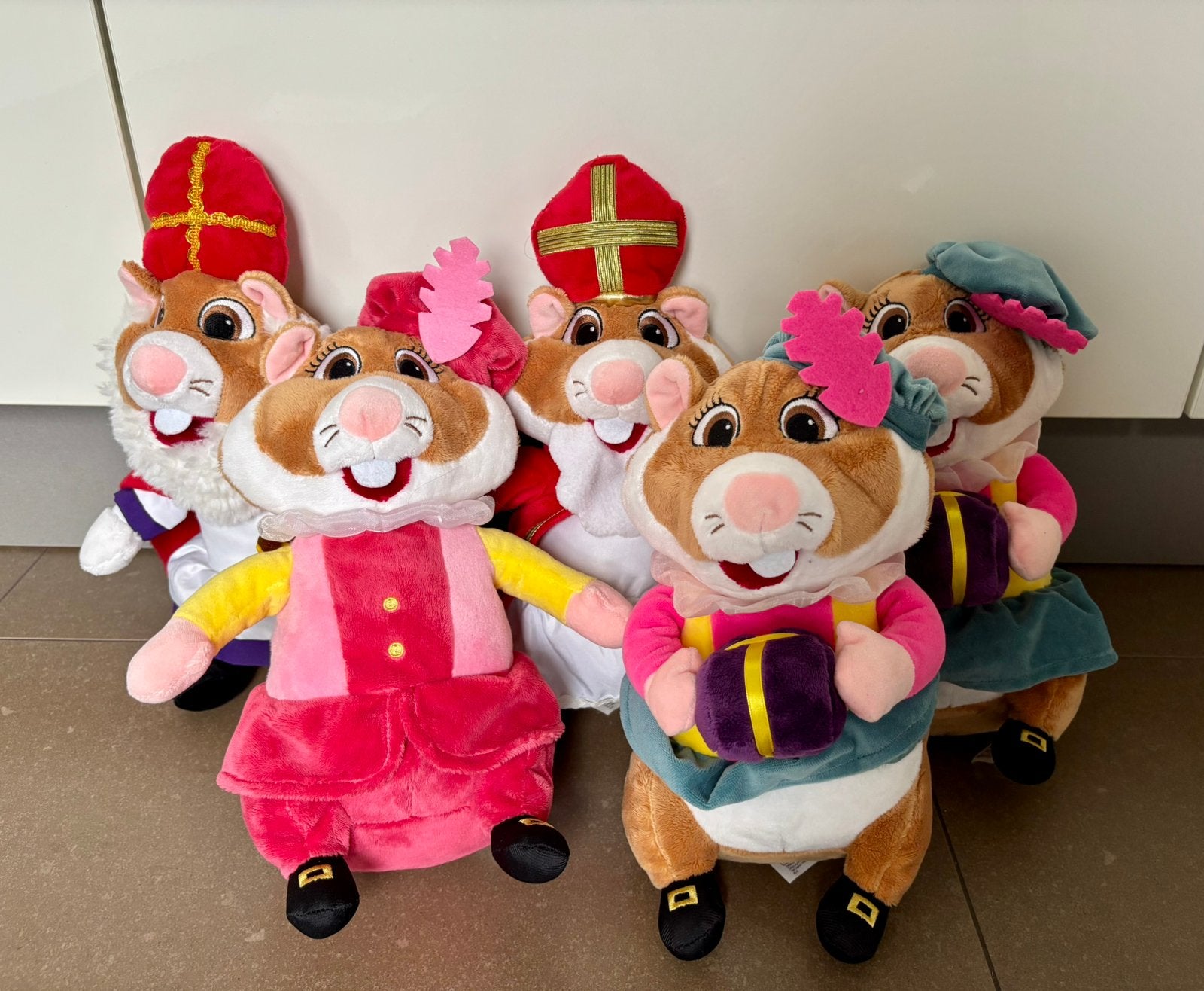 AH Albert Heijn hamster knuffels Sinterklaas piet | per stuk, Ophalen of Verzenden, Zo goed als nieuw, Overige typen