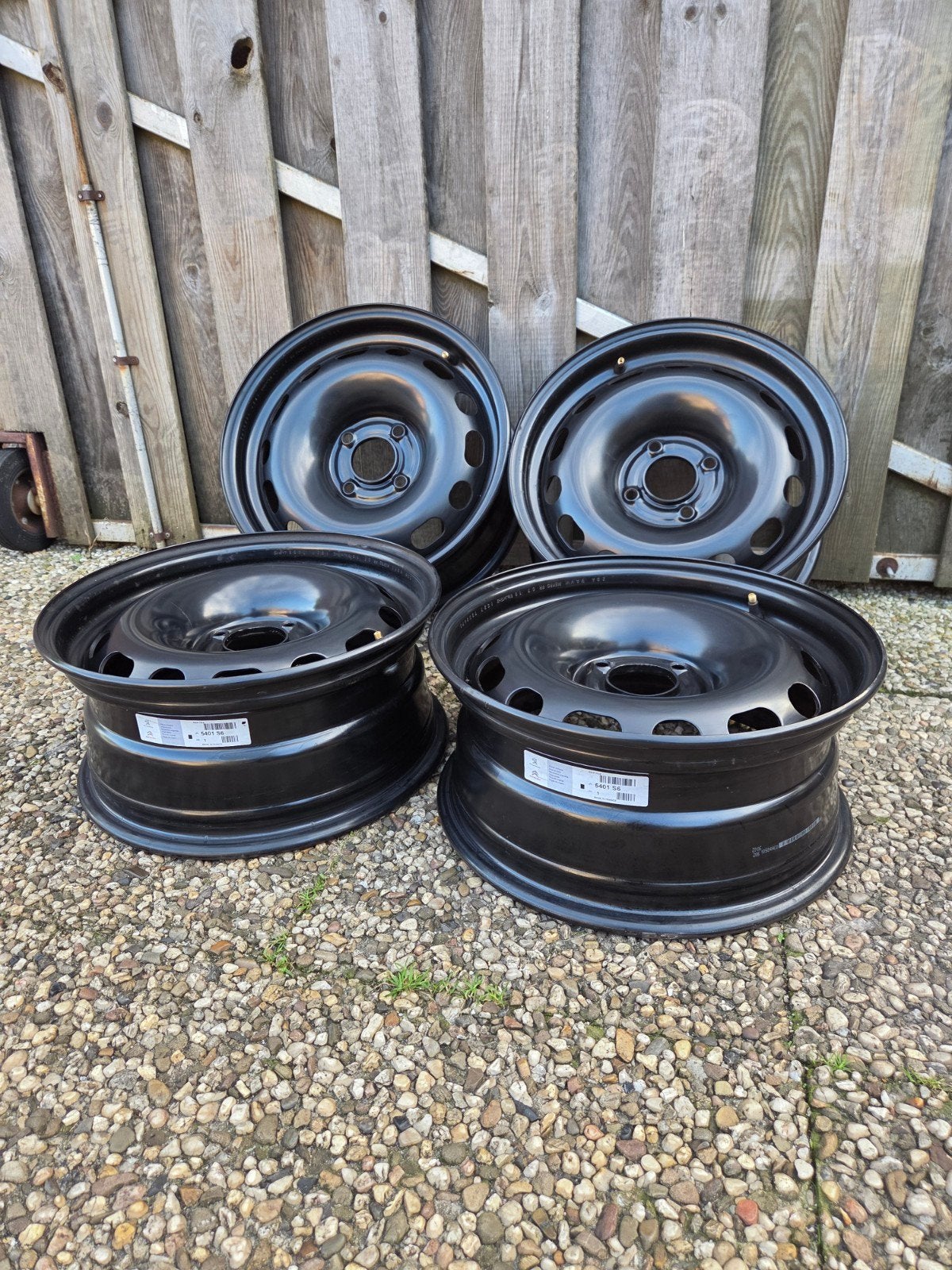 velgen peugot/ citroen4x108 et27 naaf 65.1, Gebruikt, 15 inch, Velg(en), Ophalen of Verzenden