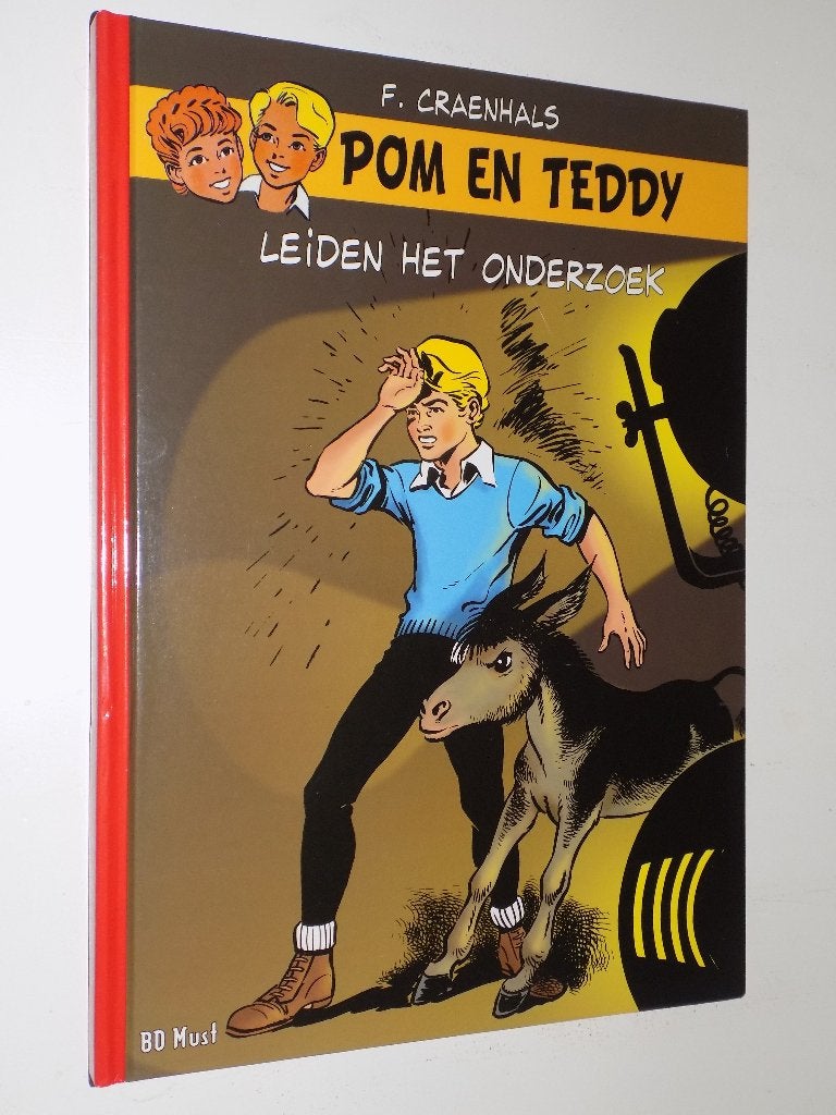Pom en Teddy - 10_HC_Leiden het onderzoek, Eén stripboek, Ophalen of Verzenden, Nieuw