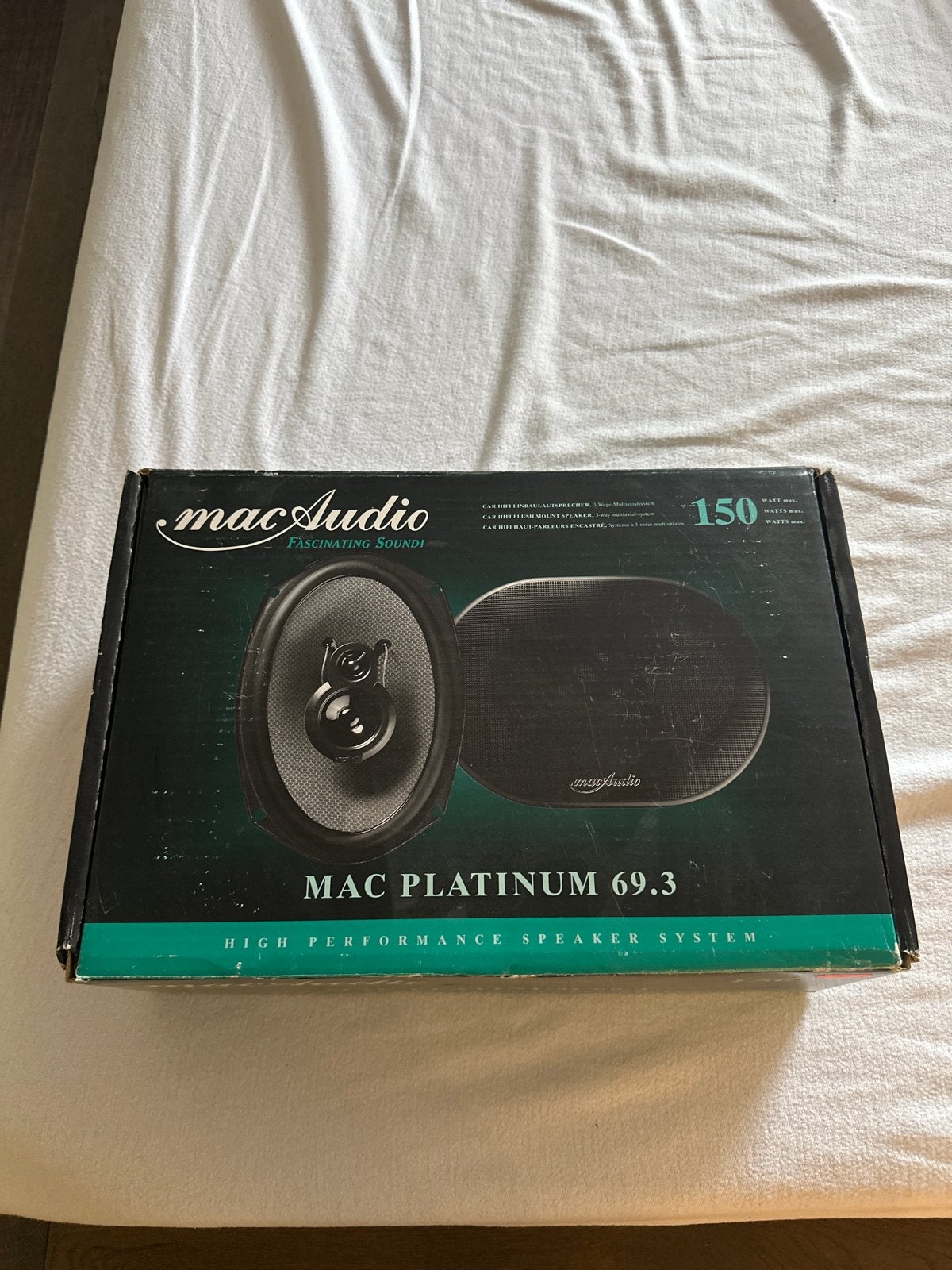 2 verschillende auto speakers (Mac Audio & Magnat), Auto diversen, Autospeakers, Ophalen, Gebruikt