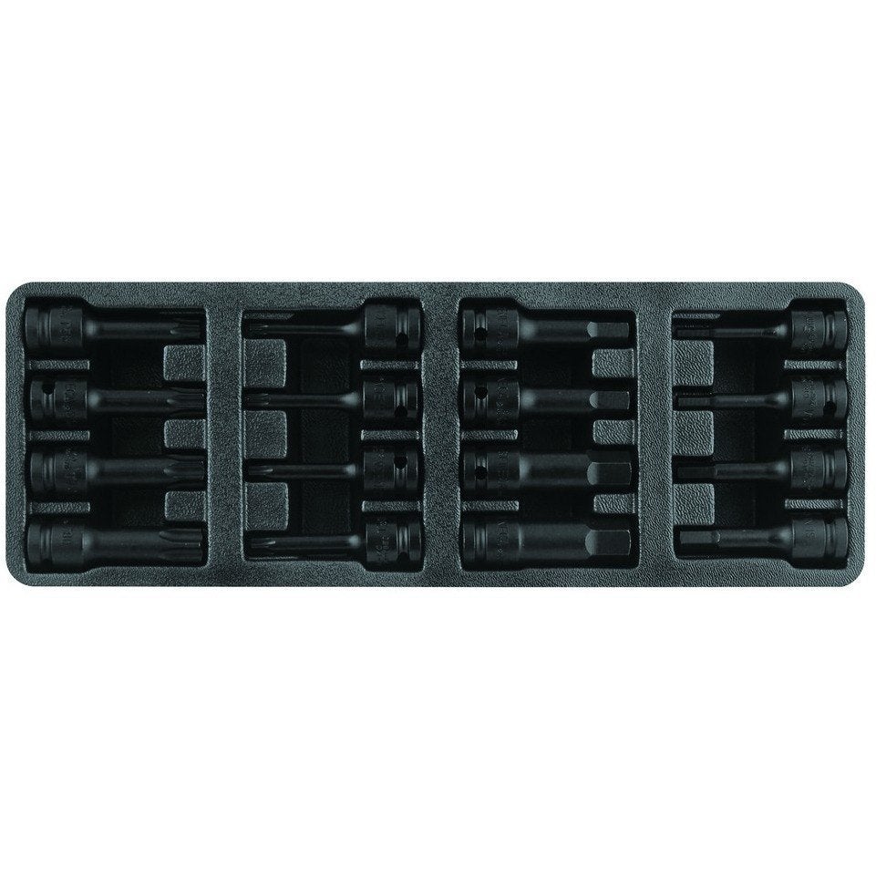 Impact torx- inbus doppen 1/2" 16 delig, Verzenden
