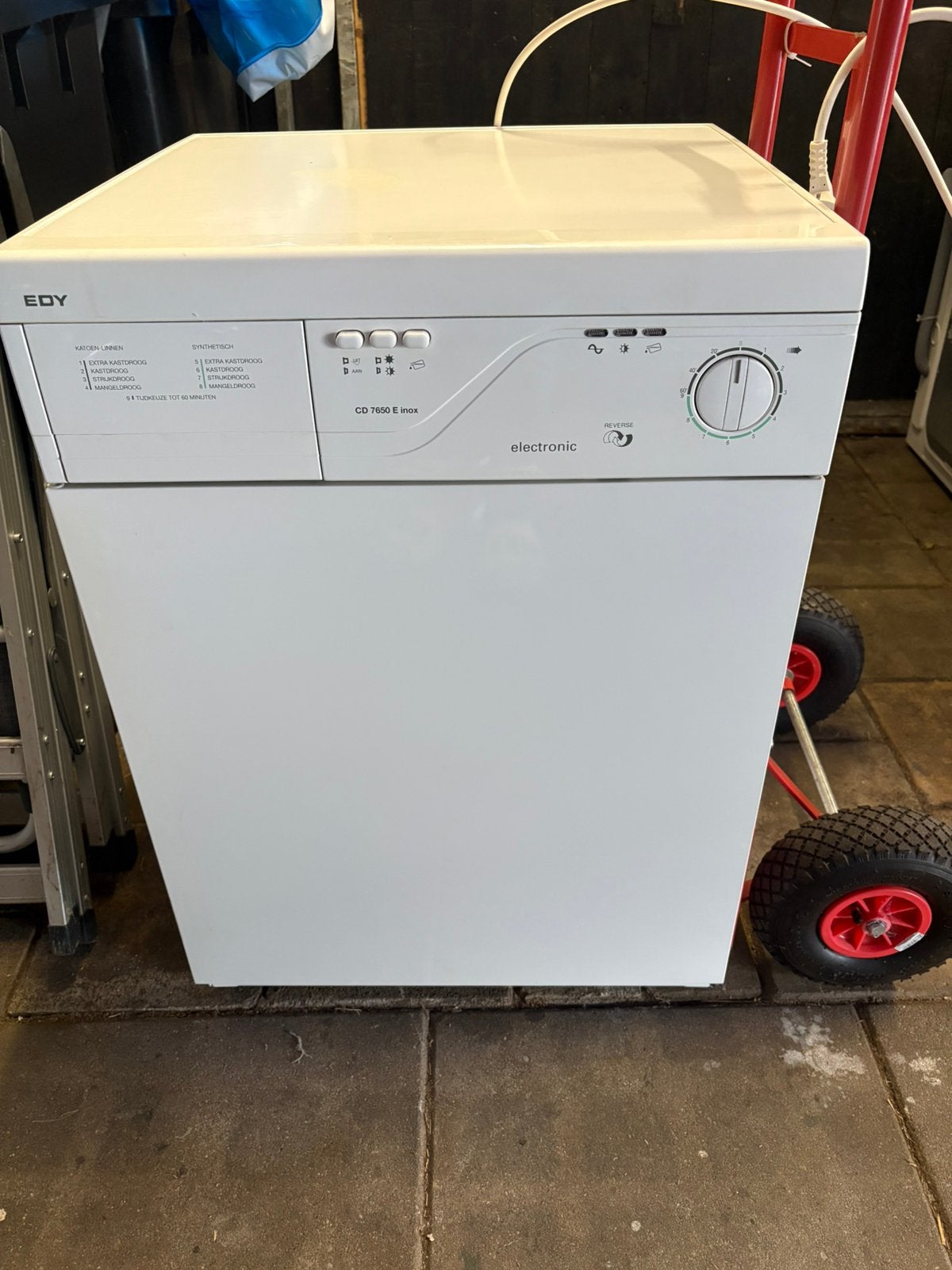 EDY Condensdroger weinig gebruikt *bezorging mogelijk*, Ophalen, Gebruikt, Minder dan 85 cm, 4 tot 6 kg